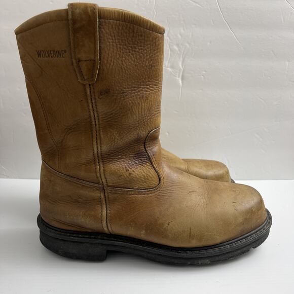 Wolverine Boots Slip and Oil Resistant Steel Toe Wellington W01743 Men’s US 10 D - Picture 1 of 7